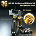Professional Telescopic Aluminum Alloy Magazine-Fed Slingshot