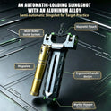 Professional Telescopic Aluminum Alloy Magazine-Fed Slingshot
