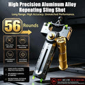 Professional Telescopic Aluminum Alloy Magazine-Fed Slingshot