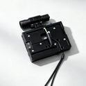 Foldable Aluminium Alloy Slingshot with Rail Laser Sight