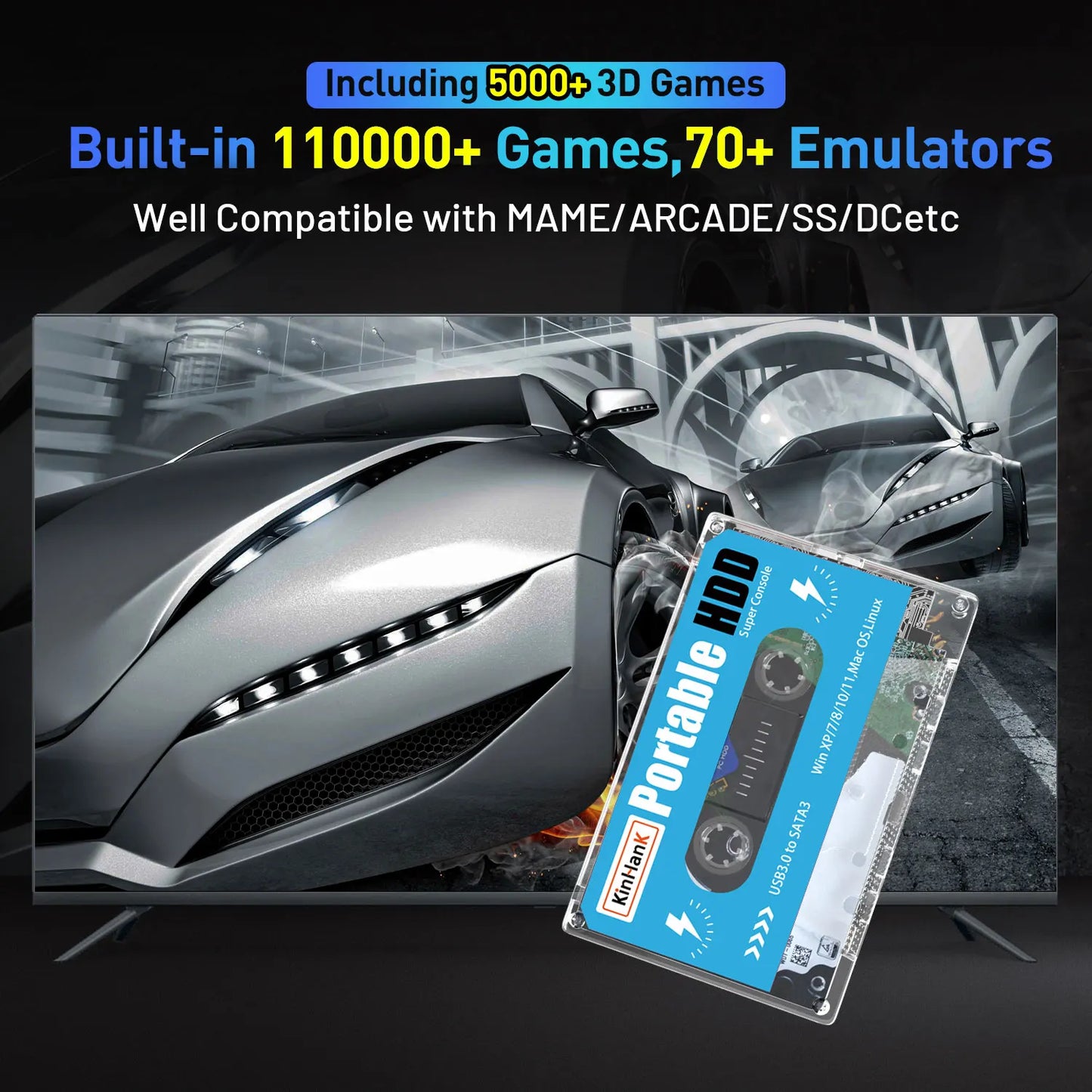 Gaming Console 100000 Video Games
