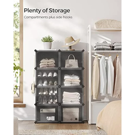 Organizador de zapatos con puertas 