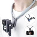 Soporte de silicona para el cuello para GoPro Hero Insta360 DJI Osmo Action Smartphone Accesorios de acción magnéticos