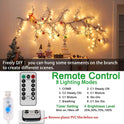LED Willow Branch Tree Lamp Christmas Decoration