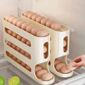 Rejilla porta huevos con ruedas automática
