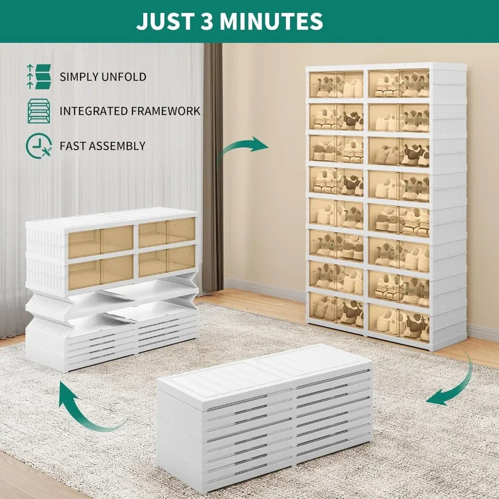 Folding Shoe Rack