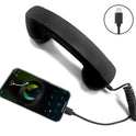 Retro Telephone Receiver Classic Style, Modern Connection
