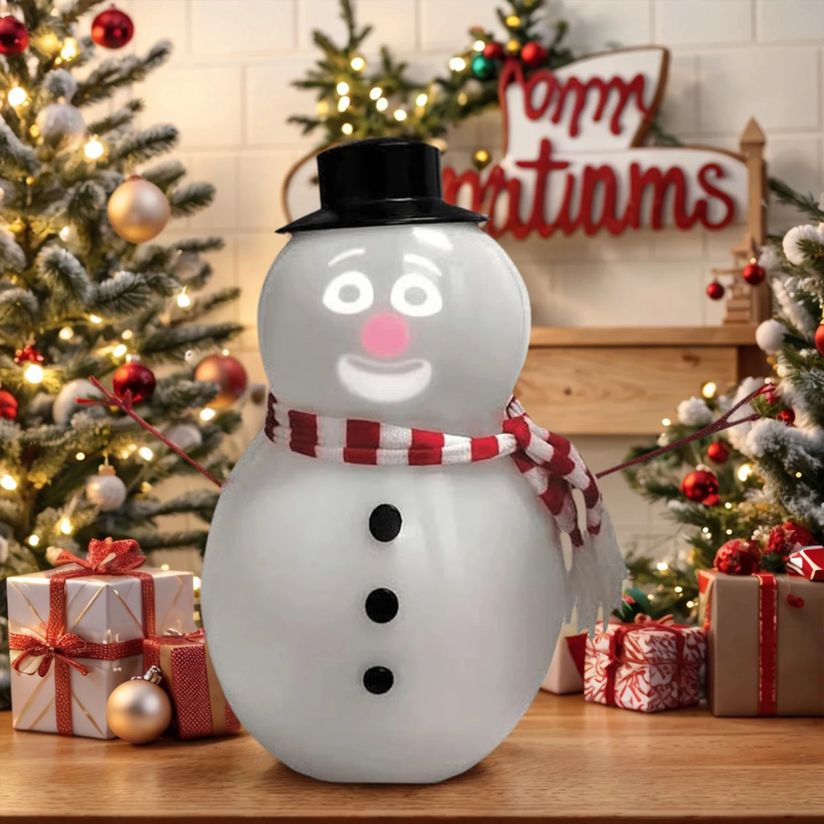 Interactive Christmas Snowman