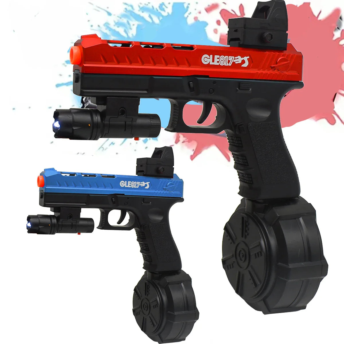 Lanzador automático de bolas de gel