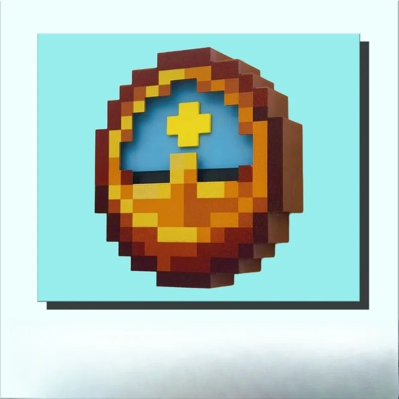 Anime Game Peripherals Quartz Wall Craft Clock