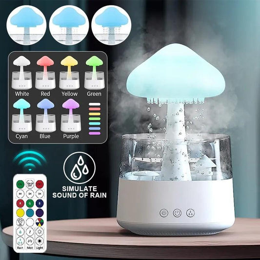 Humidificador de lluvia Snuggling Cloud