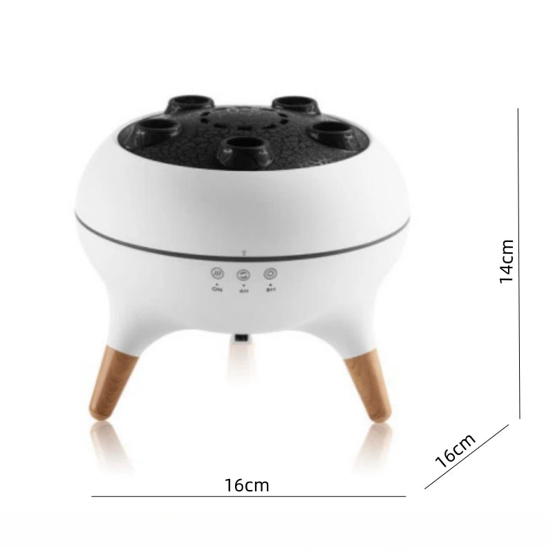 Dynamic Flame Jellyfish Aromatherapy Humidifier