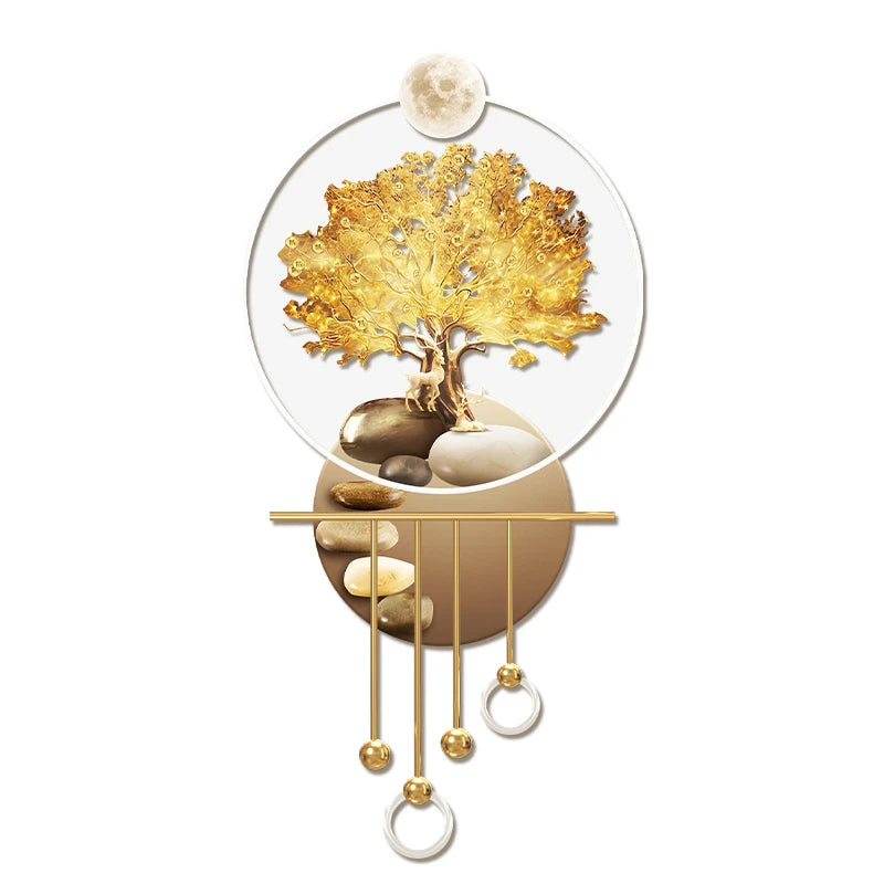 Fortune Tree Wall Lamp