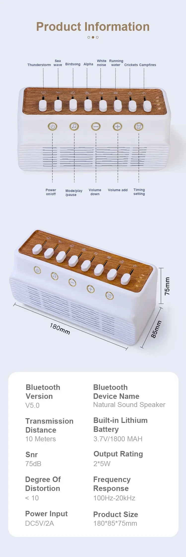 Natural Sound Speaker