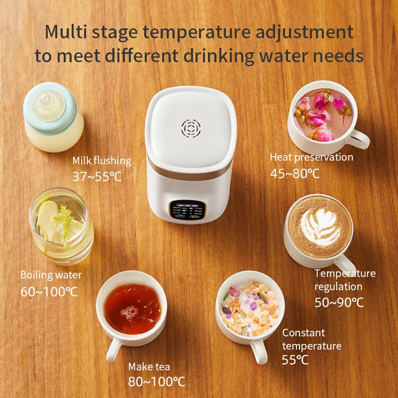 Tetera eléctrica portátil para calentar té