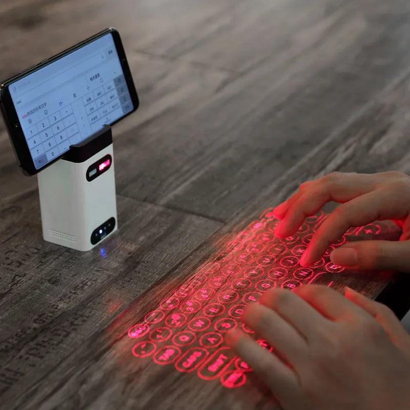 Teclado láser virtual