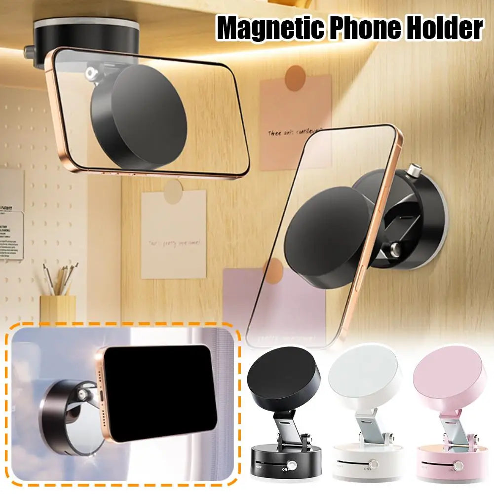 Vacuum Magnetic Phone Mount