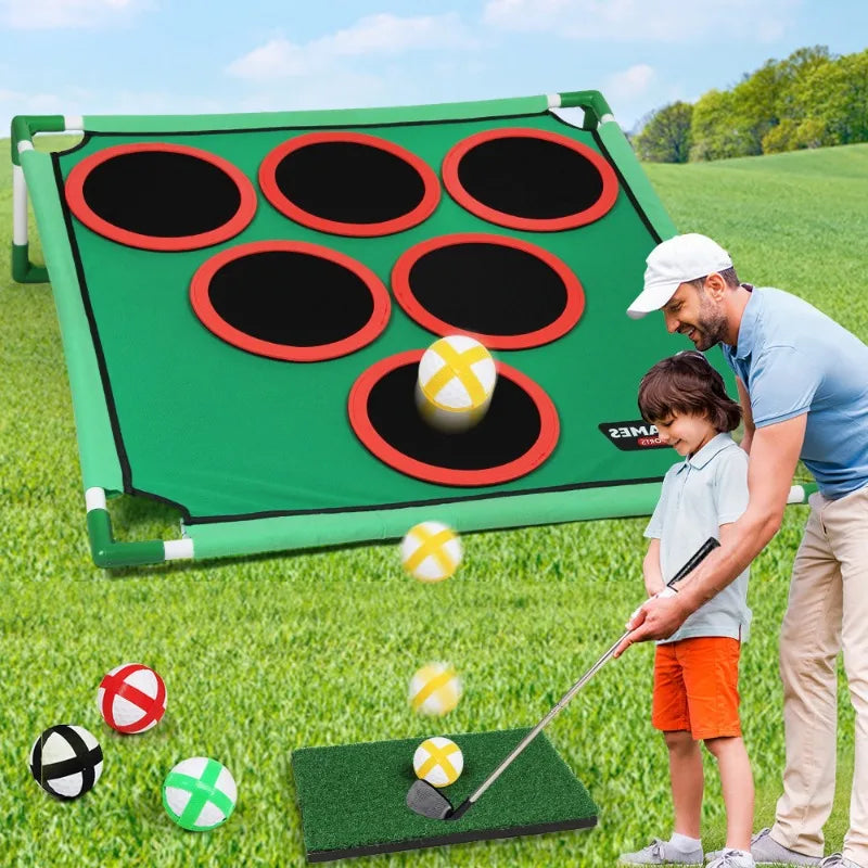 Golf Chipping Cornhole Game Set