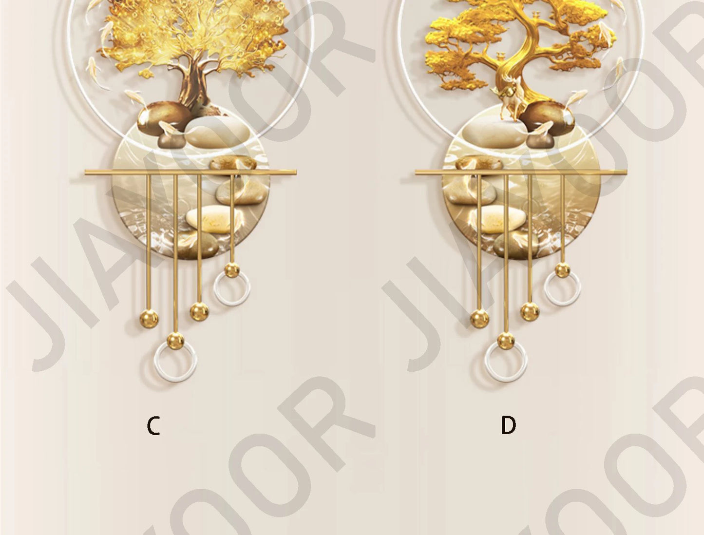 Fortune Tree Wall Lamp