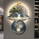 Bonsai Tree Mountain Decoration Wall Lamp