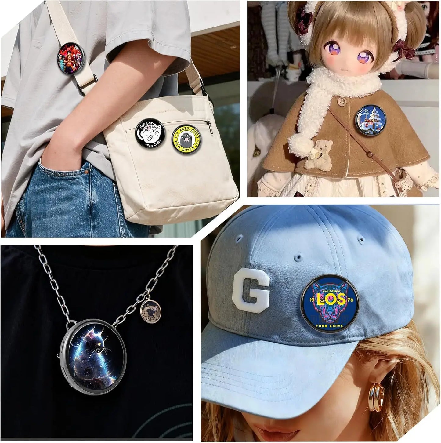 Anime E-Badge HD Smart Dynamic Pin