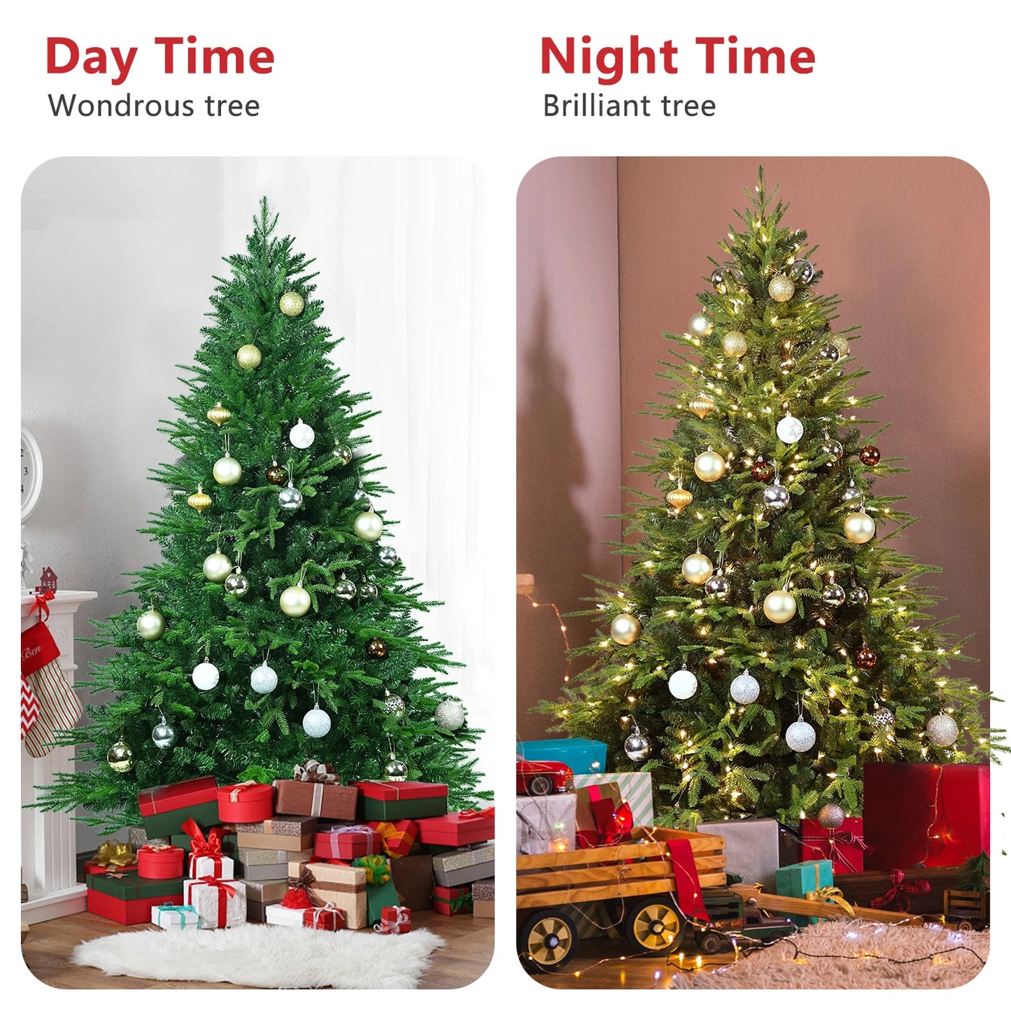 Prelit Artificial Christmas Tree