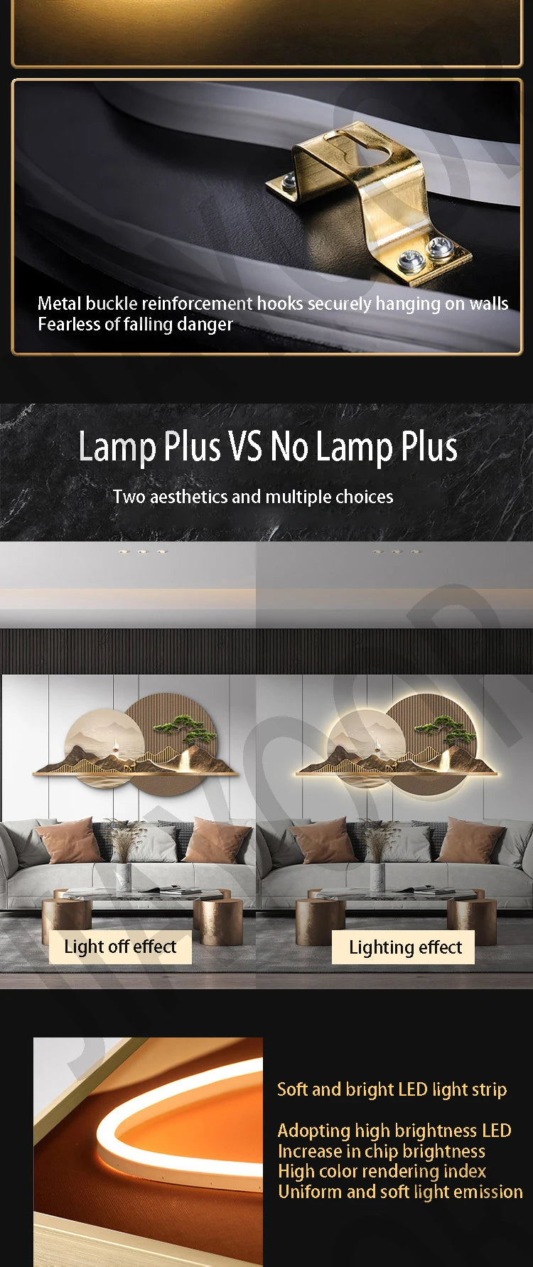 Bonsai Tree Moon Wall Lamp