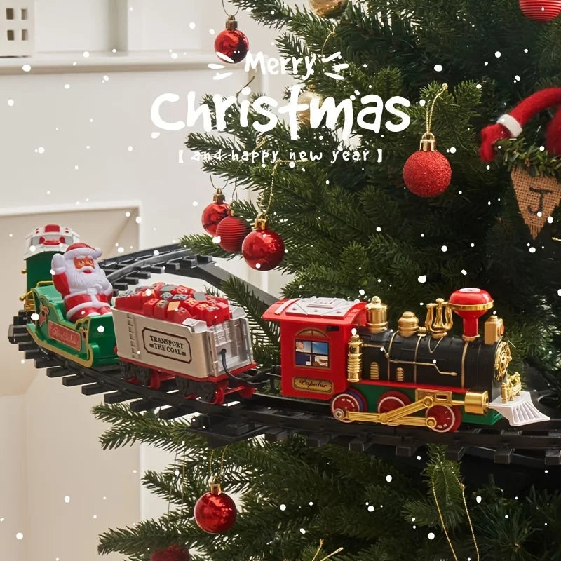 Christmas Tree Train Circular Track