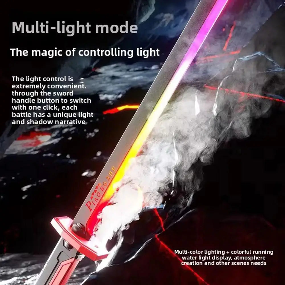 LED Sparkblade Sword with Mist & Sound Effects