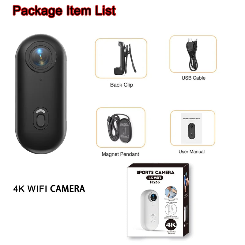 4K Mini Vlog Camera