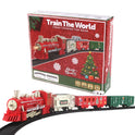 Christmas Train Set Under Christmas Tree