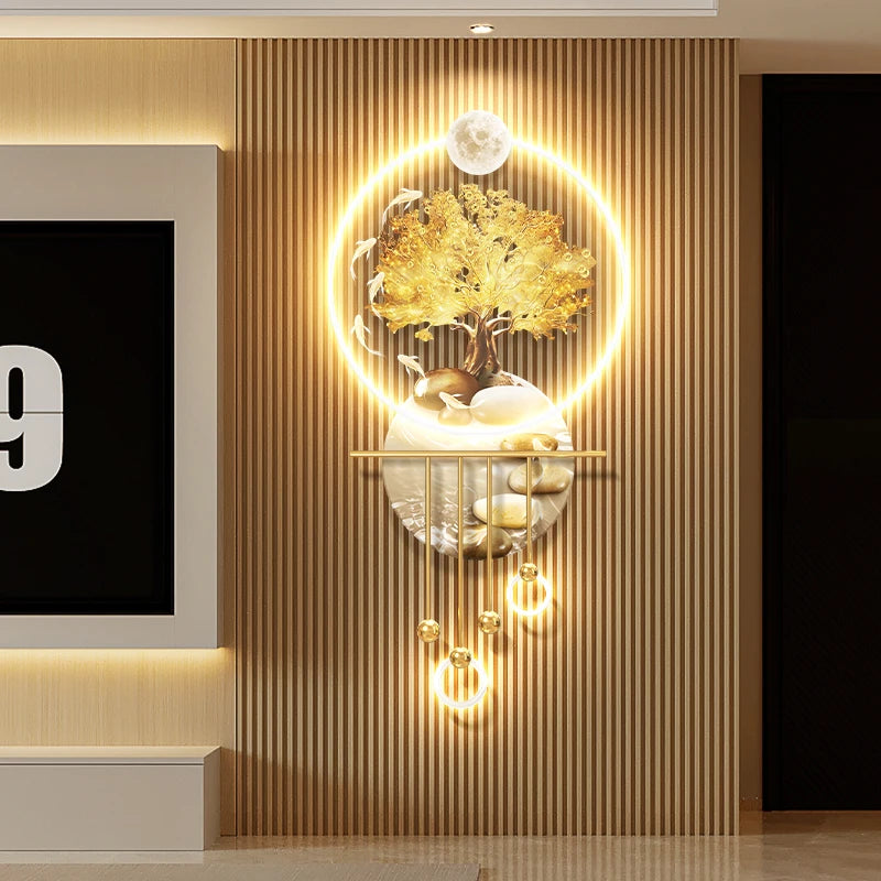 Fortune Tree Wall Lamp