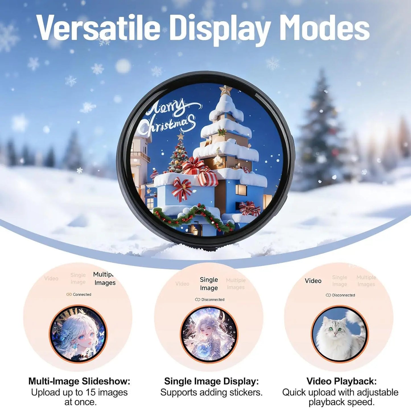 Anime E-Badge HD Smart Dynamic Pin