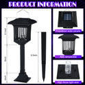 Solar-Powered Outdoor Light and Insect Trap
