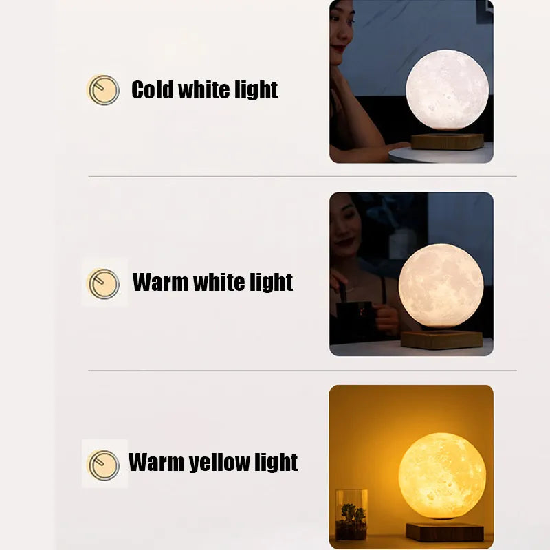 Lámpara de luna 3D