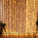 Christmas Curtain LED String Lights