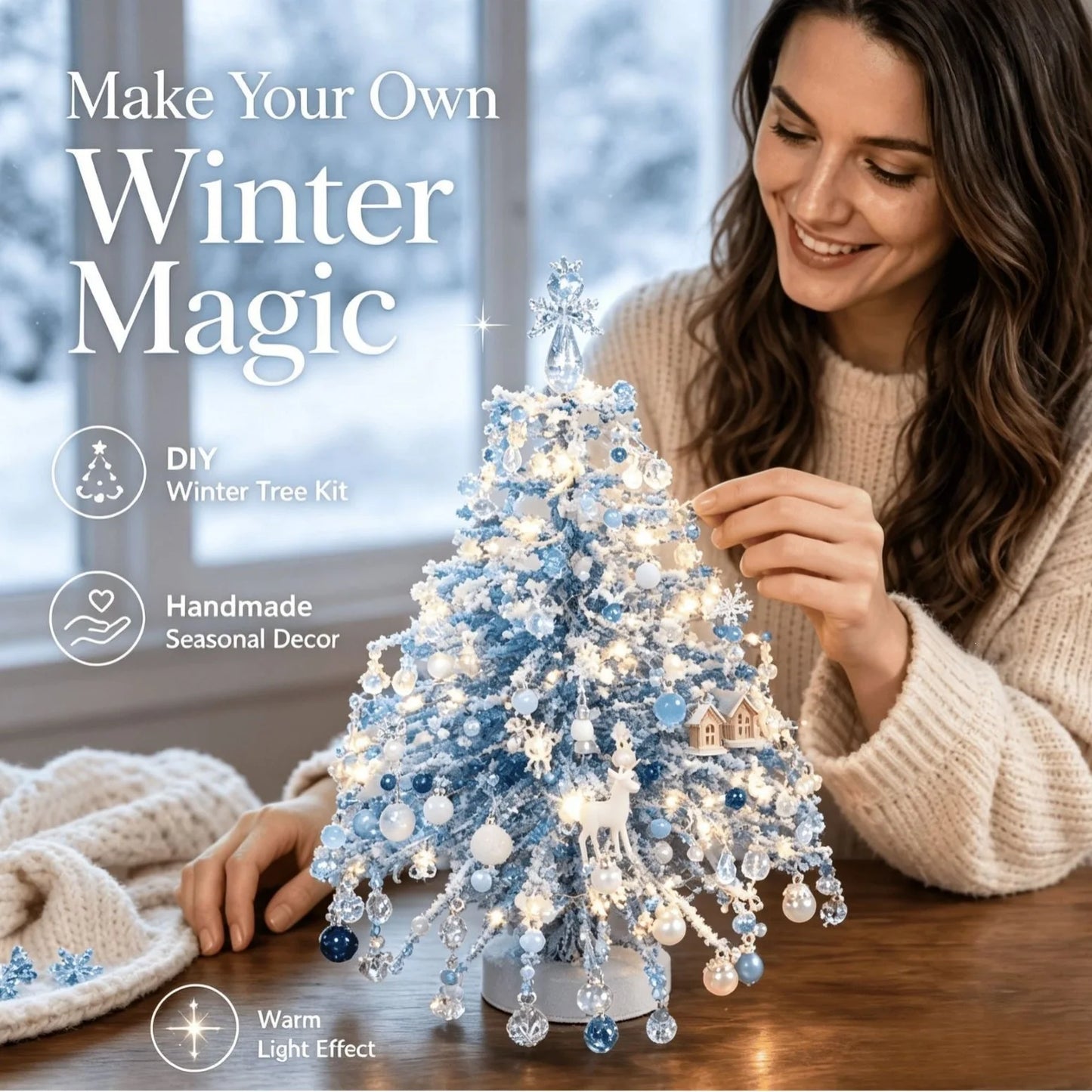 DIY Beaded Christmas Tree Making Kit