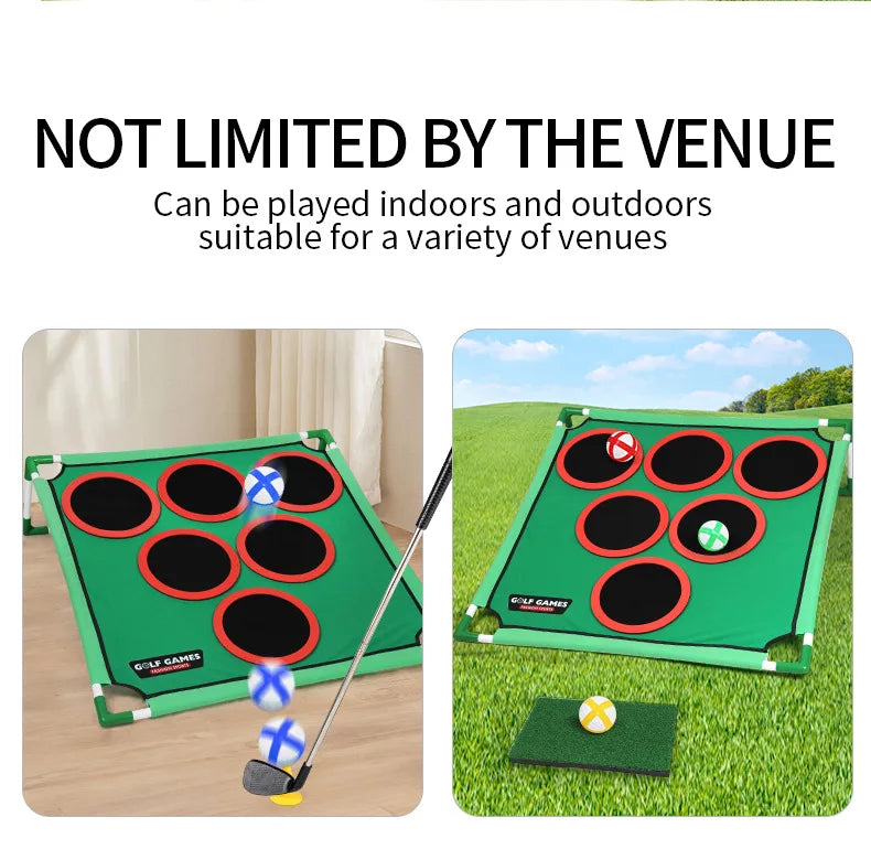 Golf Chipping Cornhole Game Set