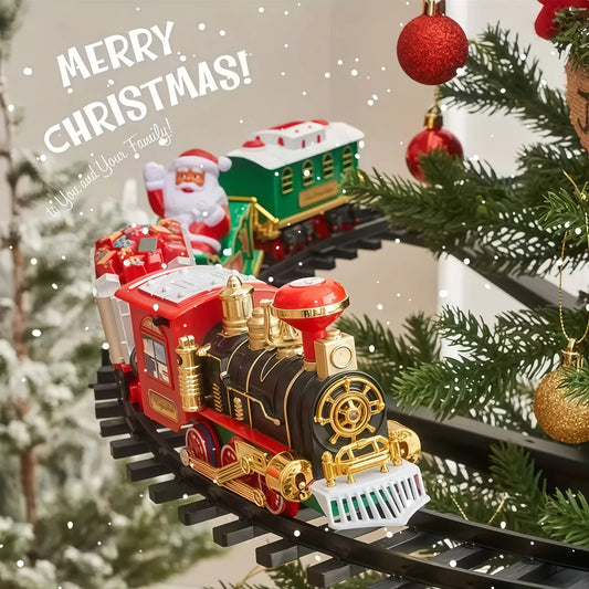 Christmas Tree Train Circular Track
