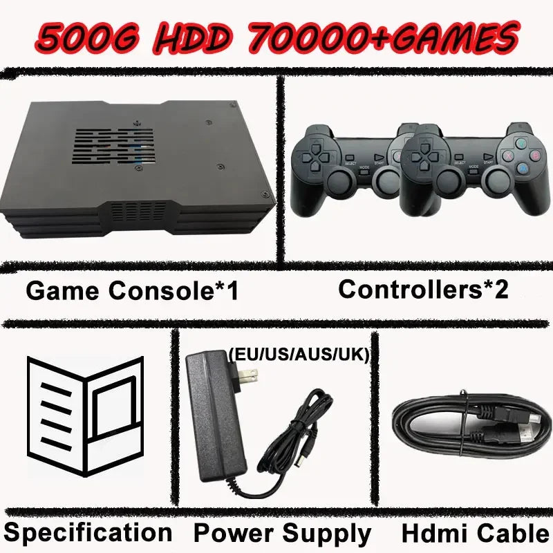 Game Console with 70000+Games