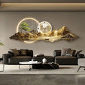 Luxury Wall Clock Led Lamp