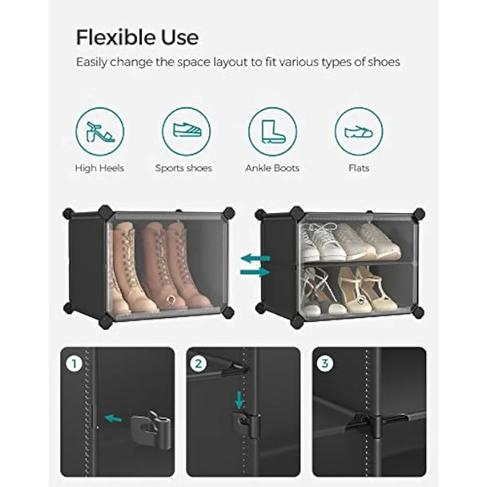 Shoe Organizer with Doors