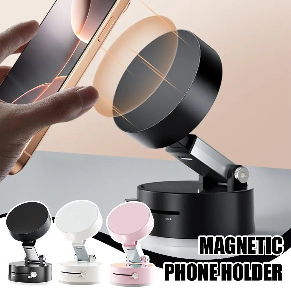 Vacuum Magnetic Phone Mount