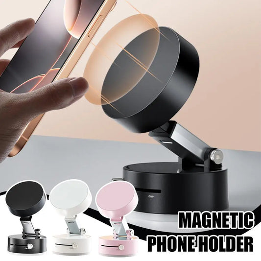 Vacuum Magnetic Phone Mount