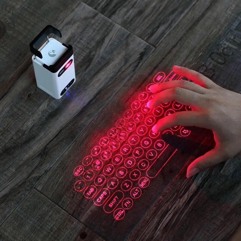 Teclado láser virtual