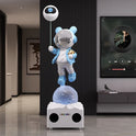 Luminous Rabbit Astronaut Statue Speaker