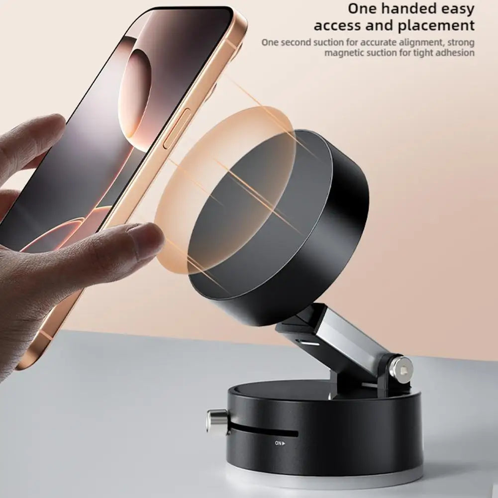 Vacuum Magnetic Phone Mount