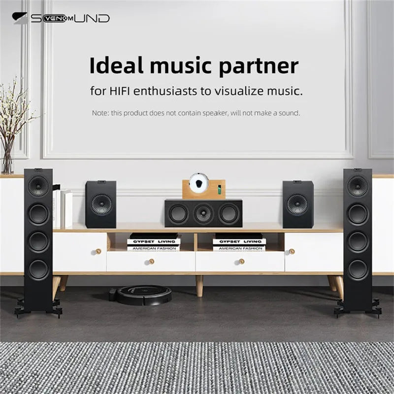 Equipo de sonido Sensor de movimiento Compañero de música de escritorio Música visual portátil Soundtouch Mini captador de fluido magnético inalámbrico