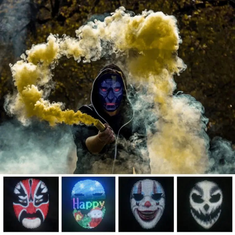 Máscara facial LED