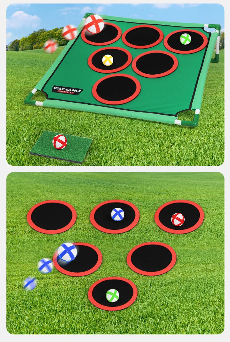 Golf Chipping Cornhole Game Set